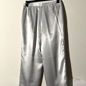 White Satin pants size 16